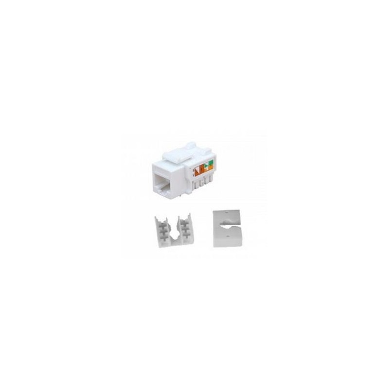 Enson Conector Jack RJ 45 Cat6 90 Grados Blanco