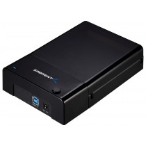 Sabrent EC-DFLT Gabinete para Disco Duro, 2.5/3.5'', SATA, USB 3.0, Negro - Envío Gratis