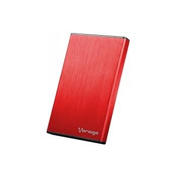 Vorago Gabinete de Disco Duro HDD-201, 2.5'', SATA, USB 3.0, Rojo - Envío Gratis