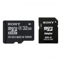 Memoria Flash Sony, 32GB MicroSDHC Clase 4, con Adaptador - Envío Gratis