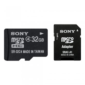 Memoria Flash Sony, 32GB MicroSDHC Clase 4, con Adaptador - Envío Gratis