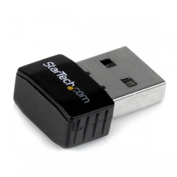 StarTech.com Mini Adaptador de Red Inalámbrico USB 2.0, 300 Mbit/s - Envío Gratis