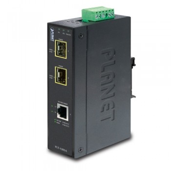 Planet Convertidor de Medios Gigabit Ethernet a Fibra Óptica Dual SFP, 120km, 1000 Mbit/s - Envío Gratis