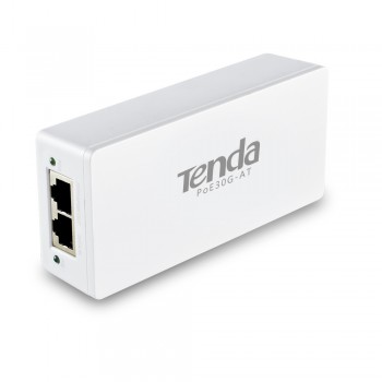 Tenda Inyector de PoE Gigabit POE30G-AT, 2x RJ-45, 30W - Envío Gratis