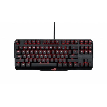 Teclado Gamer ASUS ROG Claymore Core RGB, Teclado Mecánico, Cherry MX Red, Alámbrico, Negro (Inglés) - Envío Gratis