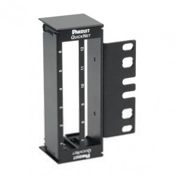 Panduit Soporte QuickNet 0U para Montaje en Riel, Negro - Envío Gratis