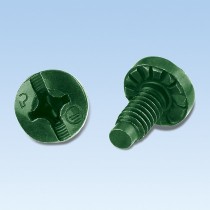 Panduit Tornillo de Unión Autorroscante no° 12-24 x 1/2", Verde, 100 Piezas - Envío Gratis