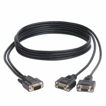 Tripp Lite Cable Divisor en Y para Monitor VGA de Alta Resolución HD15 Macho - 2x HD15 Hembra, 1.83 Metros, Negro - Envío Gratis