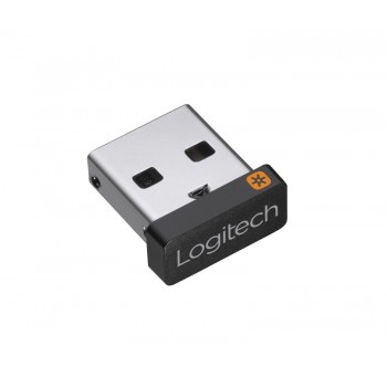 Logitech Receptor USB para Mouse/Teclado, Inalámbrico, Negro/Plata - Envío Gratis