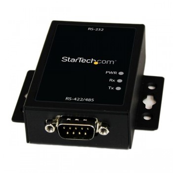 StarTech.com Conversor Adaptador Serie RS-232 a RS-S422 y RS-485, Puerto Serial DB9 Protección Electrostática 15KV - Envío Grati