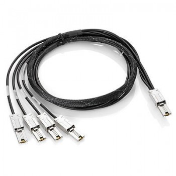 HPE Cable mini-SAS Macho - mini-SAS Macho, 2 Metros, Negro - Envío Gratis