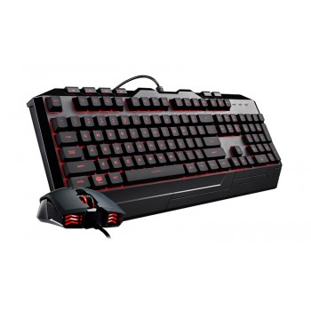 Kit Gamer de Teclado y Mouse Cooler Master Devastator 3 RGB, Alámbrico, USB, Negro (Español) - Envío Gratis