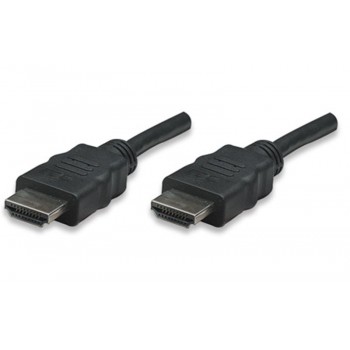 Manhattan Cable HDMI de Alta Velocidad, HDMI Macho - HDMI Macho, 4K, 3D, 1.8 Metros, Negro - Envío Gratis