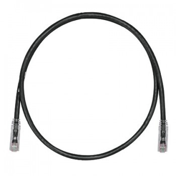 Panduit Cable Patch Cat6 UTP RJ-45 Macho - RJ-45 Macho, 30cm, Negro - Envío Gratis