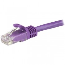 StarTech.com Cable Patch Cat6 UTP sin Enganches RJ-45 Macho - RJ-45 Macho, 3 Metros, Púrpura - Envío Gratis