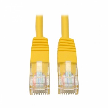 Tripp Lite Cable Patch Cat5e UTP RJ-45 Macho - RJ-45 Macho, 7.62 Metros, Amarillo - Envío Gratis