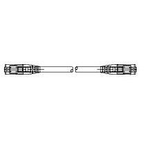 TE Connectivity Cable Patch Cat6 RJ-45 Macho - RJ-45 Macho, 1.2 Metros, Gris - Envío Gratis