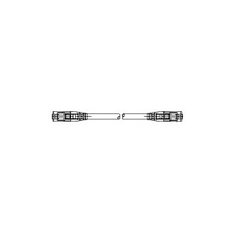 TE Connectivity Cable Patch Cat6 RJ-45 Macho - RJ-45 Macho, 1.2 Metros, Gris - Envío Gratis