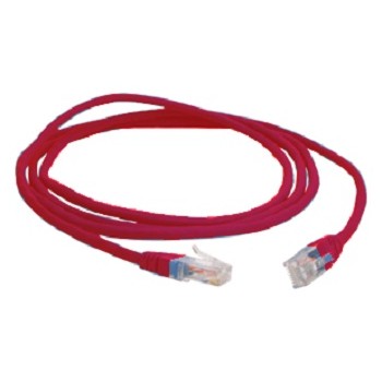 3M Cable Patch Cat5e UTP, RJ-45 Macho - RJ-45 Macho, 3 Metros, Rojo - Envío Gratis