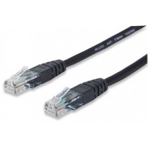 Manhattan Cable Patch Cat5e UTP, RJ-45 Macho - RJ-45 Macho, 2 Metros, Negro - Envío Gratis