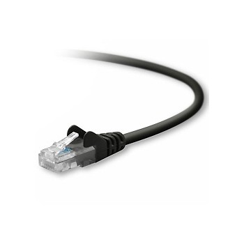 Belkin Cable Patch Snagless Cat5e RJ-45 - RJ-45, 2.1 Metros, Negro - Envío Gratis