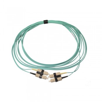 Siemon Cable Fibra Óptica OM3 SC Macho - SC Macho, 5 Metros, Aqua - Envío Gratis