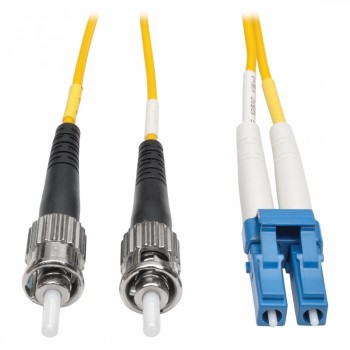 Tripp Lite Cable Fibra Óptica Duplex LC Macho - ST Macho, 2 Metros, Amarillo - Envío Gratis