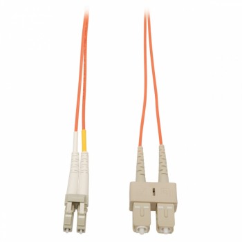 Tripp LIte Cable Fibra Óptica Duplex LC Macho - SC Macho, 62.5/125, 15 Metros, Naranja - Envío Gratis