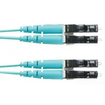 Panduit Cable Fibra Óptica Multimodo OM3 LC Macho - LC Macho, 10 Metros, Turquesa - Envío Gratis