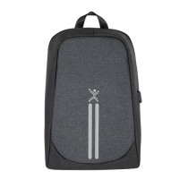 Perfect Choice Mochila de Poliéster Anti-Robo para Laptop 15.6'', Negro/Gris - Envío Gratis