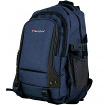 Techzone Mochila de Poliéster TZ16LBPA para Laptop 15.6 ", Azul - Envío Gratis