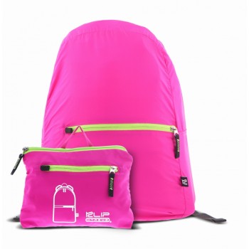 Klip Xtreme Mochila de Nylon LitePack para Laptop, Rosa/Verde - Envío Gratis