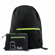 Klip Xtreme Mochila de Nylon LitePack para Laptop, Negro/Verde - Envío Gratis