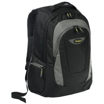 Targus Mochila TSB193US para Laptop 16'', Negro/Gris/Amarillo - Envío Gratis