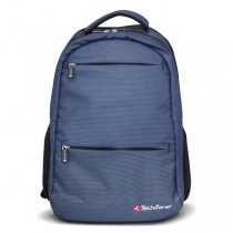 Techzone Mochila de Poliéster Warrior para Laptop 15.6'', Azul - Envío Gratis