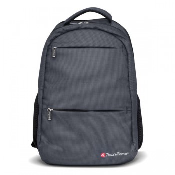 Techzone Mochila de Poliéster Warrior para Laptop 15.6'', Gris - Envío Gratis