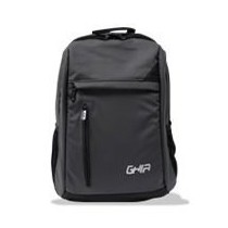 Ghia Mochila de Poliéster GM-004 para Laptop 15.6", Negro/Gris - Envío Gratis