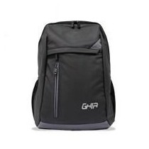 Ghia Mochila de Poliéster GM-003 para Laptop 15.6", Negro/Gris - Envío Gratis