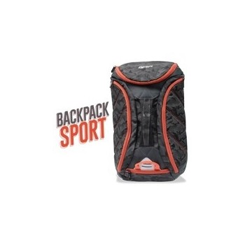 Ghia Mochila de Nylon/Poliéster GM-009 para Laptop 15.6", Negro/Naranja - Envío Gratis