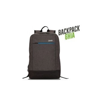 Ghia Mochila de Nylon / Poliéster GM-002 para Laptop 15.6 ", Azul / Gris - Envío Gratis