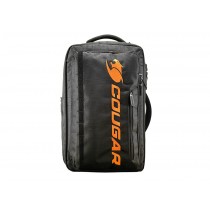 Cougar Mochila Fortress para Laptop 15.6 ", Negro / Naranja - Envío Gratis