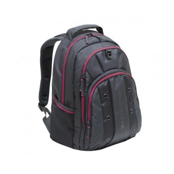 Wenger/SwissGear Mochila Jett para Laptop 16'', Negro/Rojo - Envío Gratis