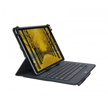 Logitech Funda con Teclado para Tablet Universal Folio, Bluetooth, Negro - Envío Gratis