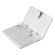 Necnon Funda con Teclado para Tablet 7", Blanco - Envío Gratis