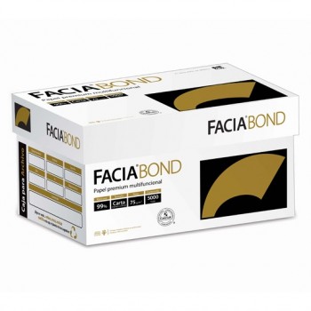 Copamex Papel Facia Bond 75g/m², 5000 Hojas de Tamaño Oficio, Blanco - Envío Gratis