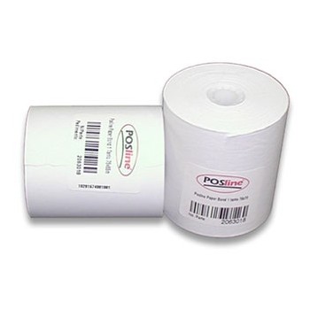 POSline RPT8070 Rollo de Papel Térmico, 80 x 70mm - Caja con 50 Rollos - Envío Gratis