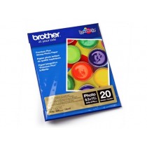 Brother Papel Fotografico Premium Plus, 8.5" x 11", 20 Hojas - Envío Gratis