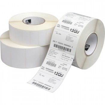 Zebra Rollo de Etiquetas PolyPro 3000T, 3'' x 1'', 2100 Etiqueas, Blanco - Envío Gratis