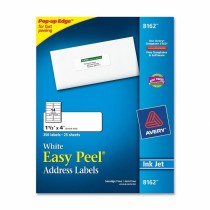 Avery Etiquetas para Dirección 8162, 350 Etiquetas de 1 1/3'' x 4'', Blanco - Envío Gratis