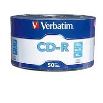 Verbatim Torre de Discos Virgenes para CD, CD-R, 50 Discos (97488) - Envío Gratis